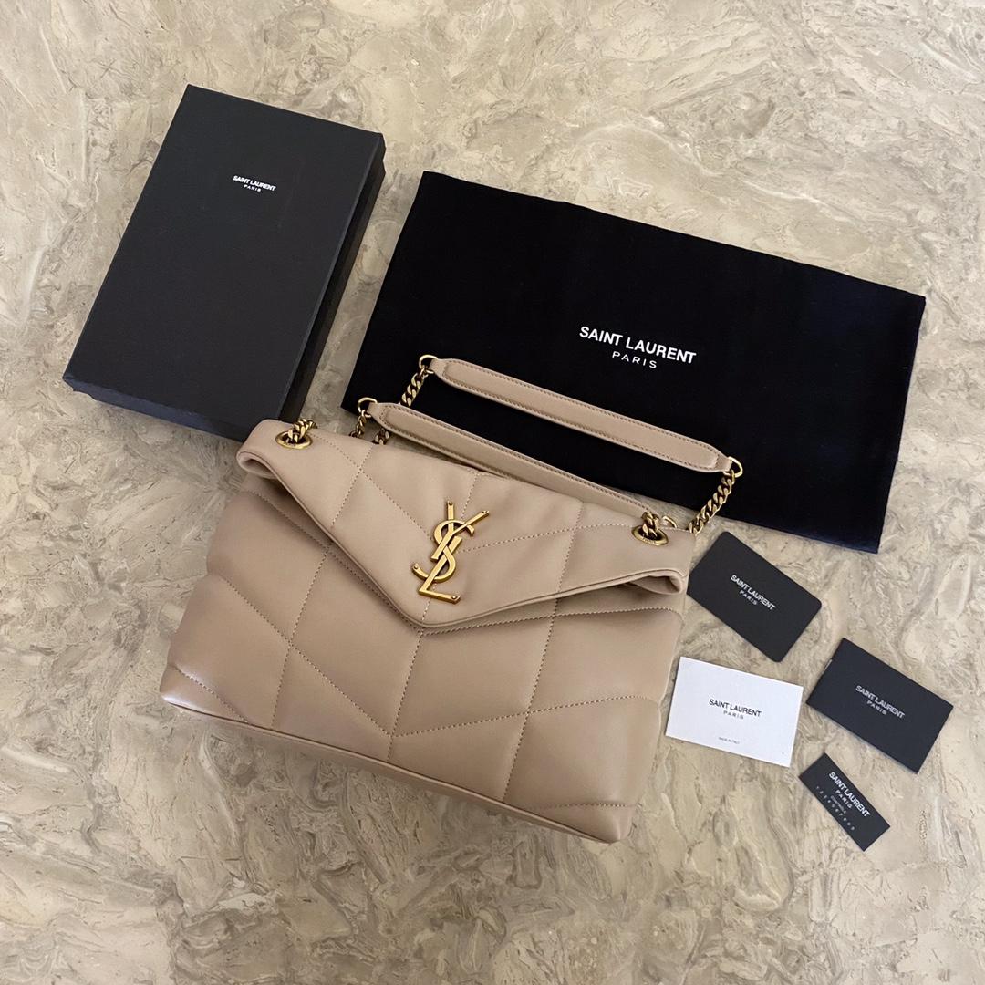 Saint Laurent Puffer Small In Nappa Leather - FashionPlug