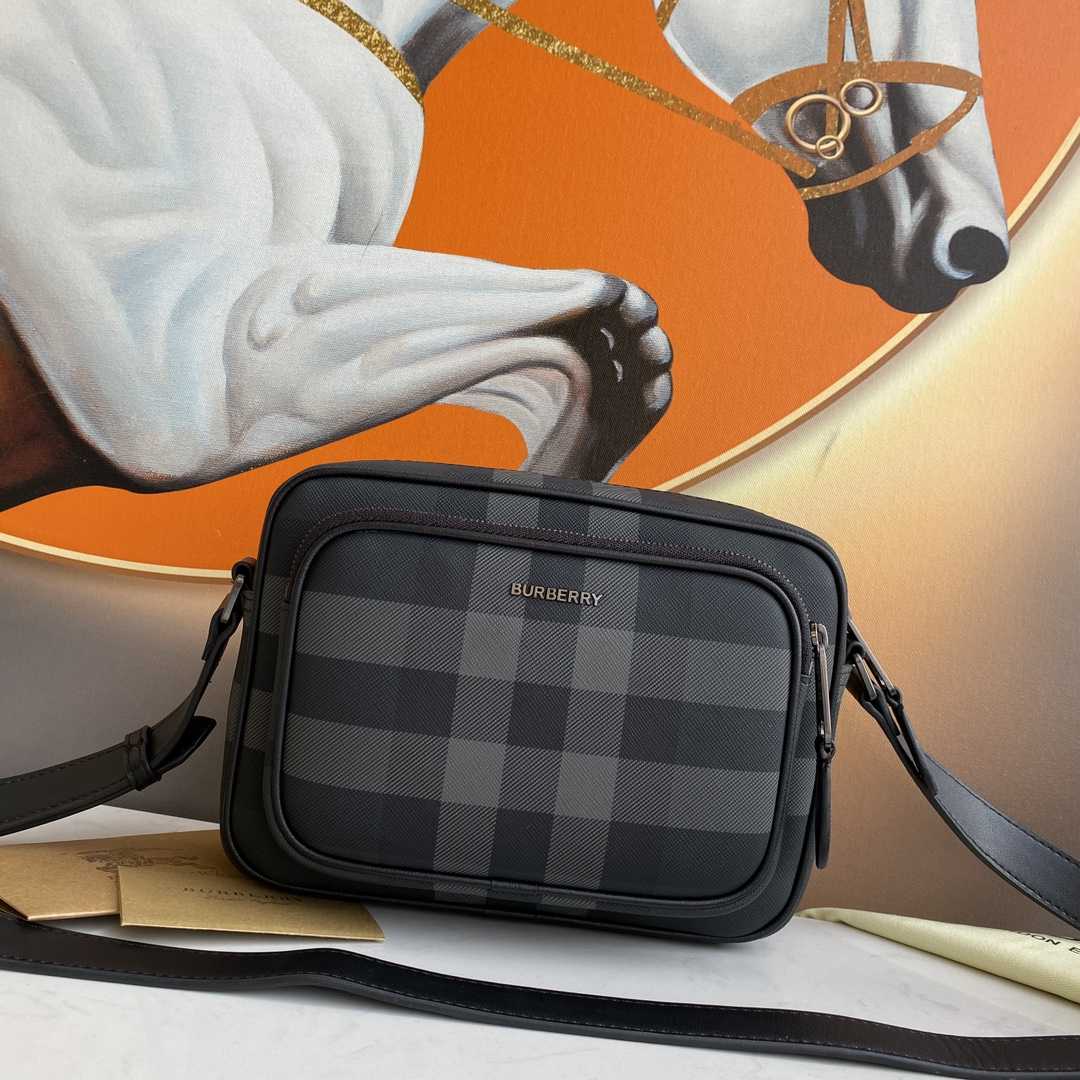 Burberry Leather Muswell Bag - FashionPlug