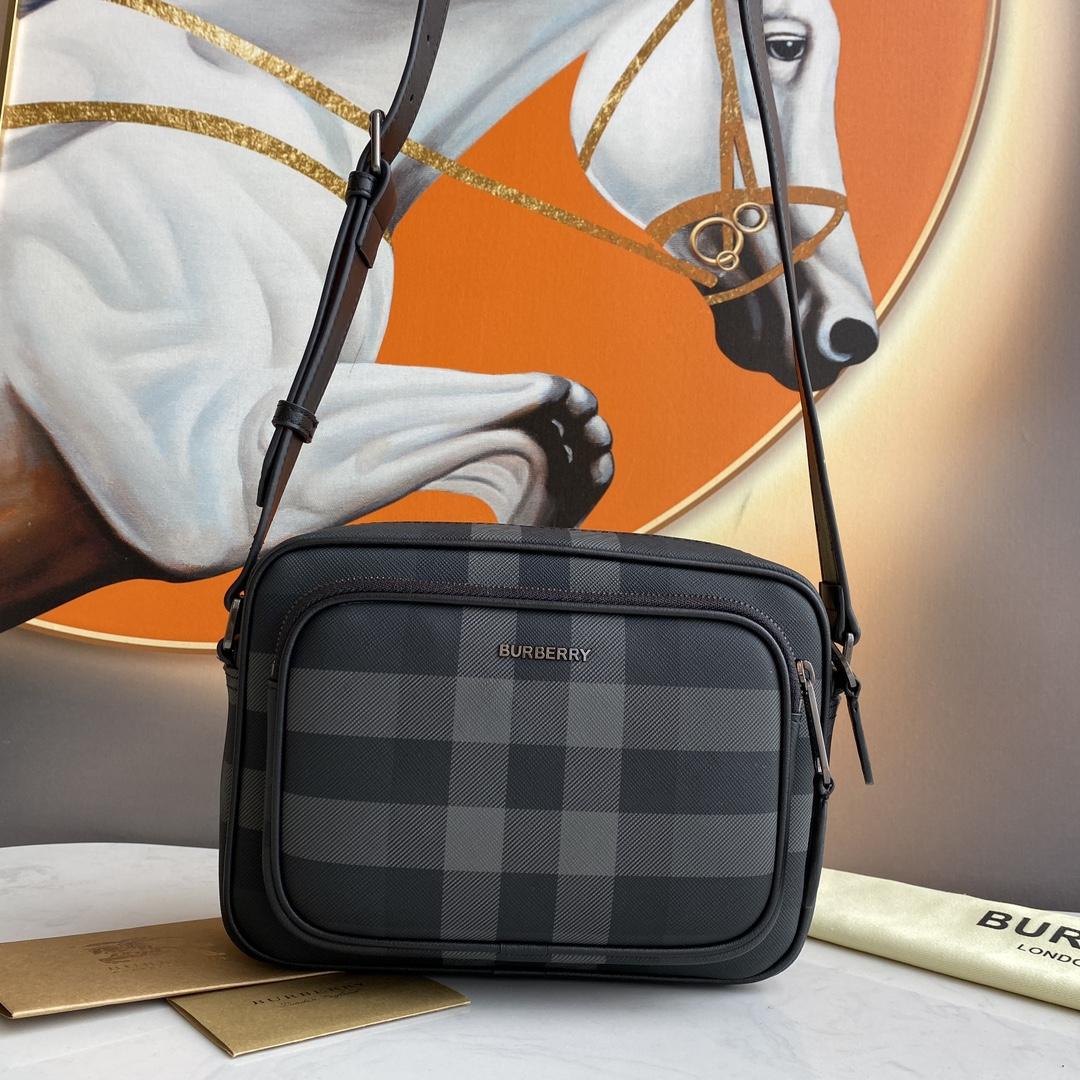 Burberry Leather Muswell Bag - FashionPlug