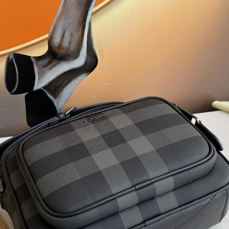 Burberry Leather Muswell Bag - FashionPlug
