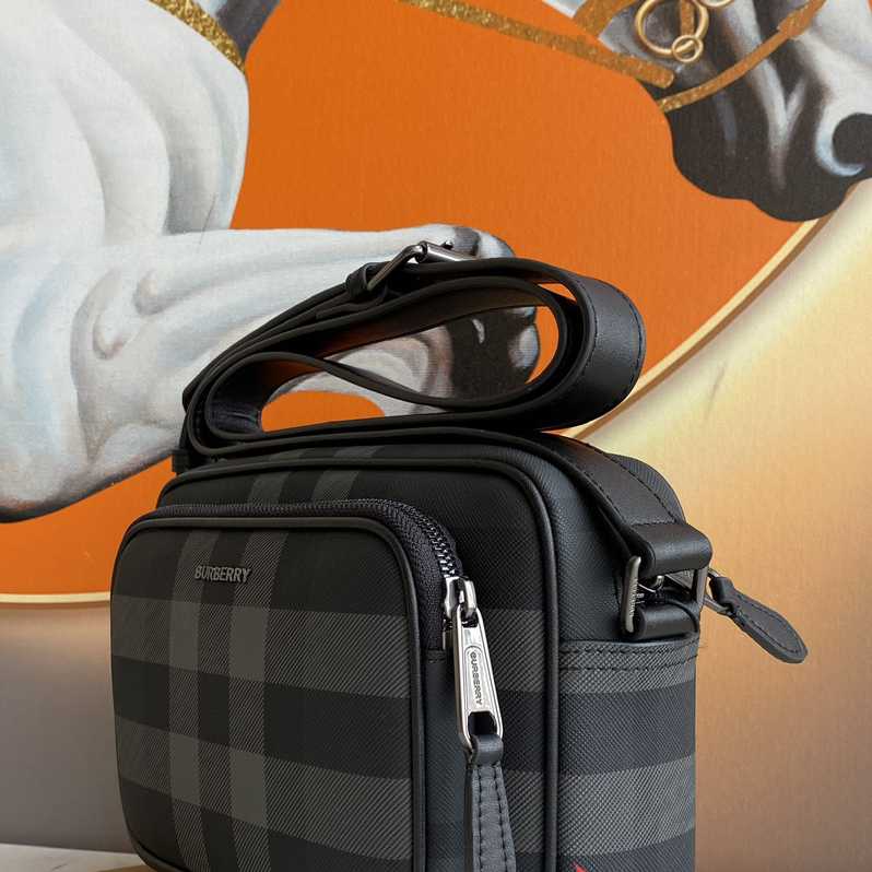 Burberry Leather Muswell Bag - FashionPlug
