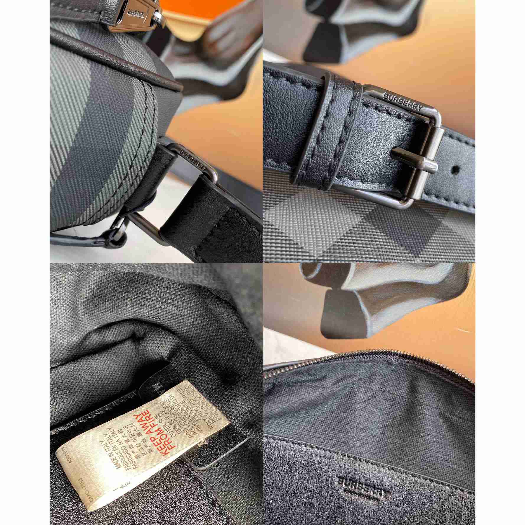 Burberry Leather Muswell Bag - FashionPlug