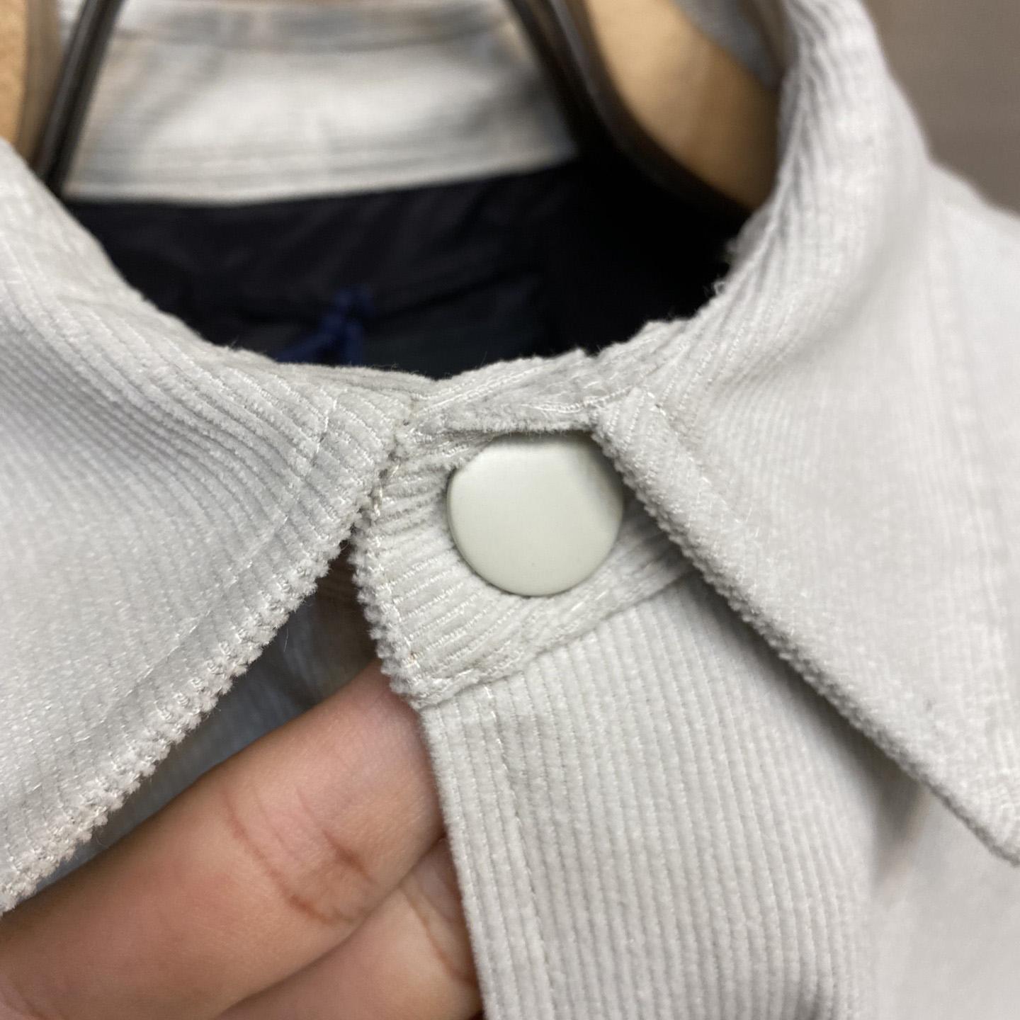 Prada Pinwale Corduroy Shirt - FashionPlug