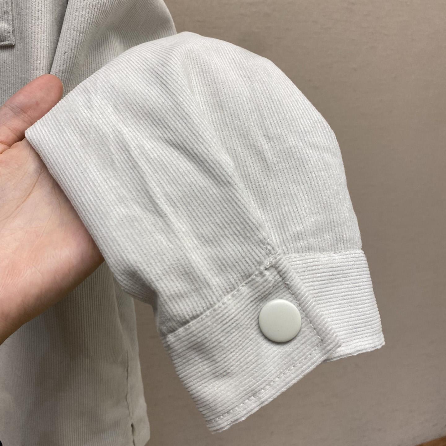 Prada Pinwale Corduroy Shirt - FashionPlug