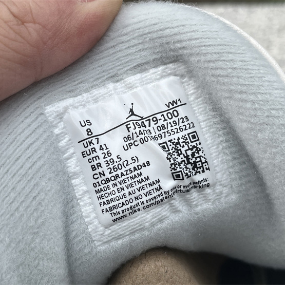 Air Jordan 3 Sneakers   FJ9479-100  - FashionPlug