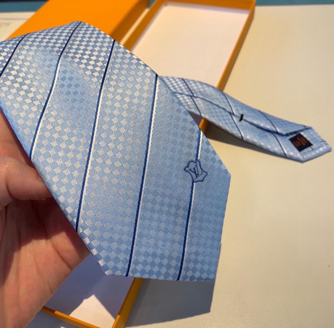 Louis Vuitton LV Thin Stripes Tie - FashionPlug