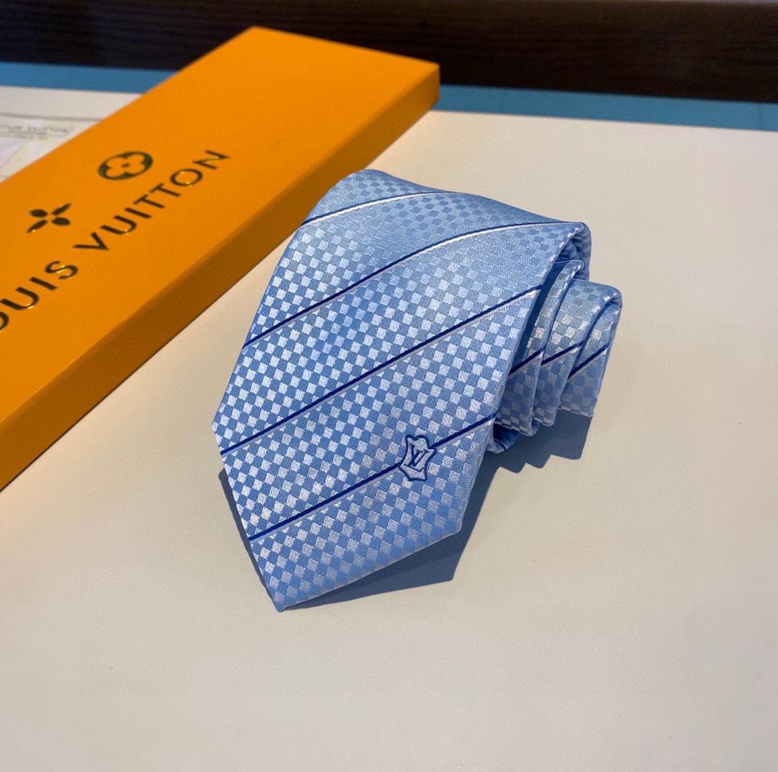 Louis Vuitton LV Thin Stripes Tie - FashionPlug