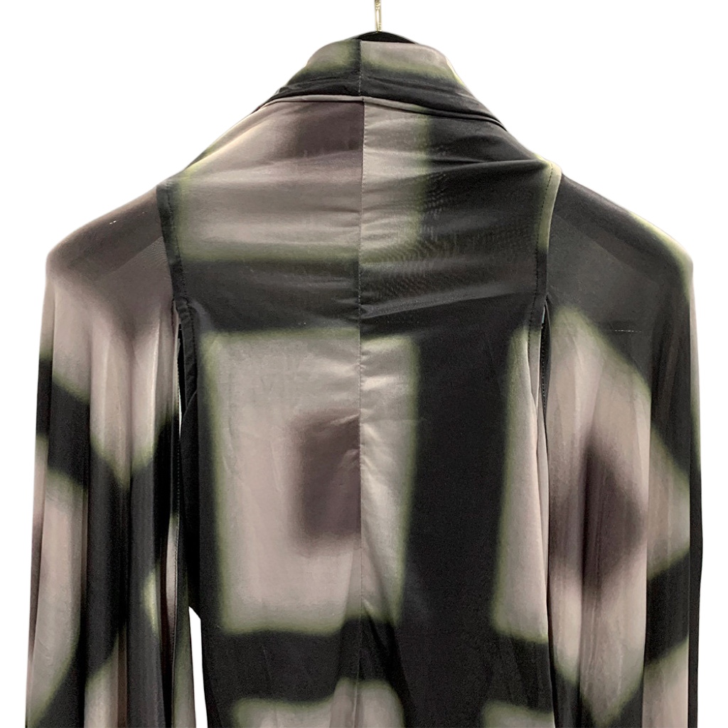 Rick Owens Semi-sheer Draped Top - FashionPlug