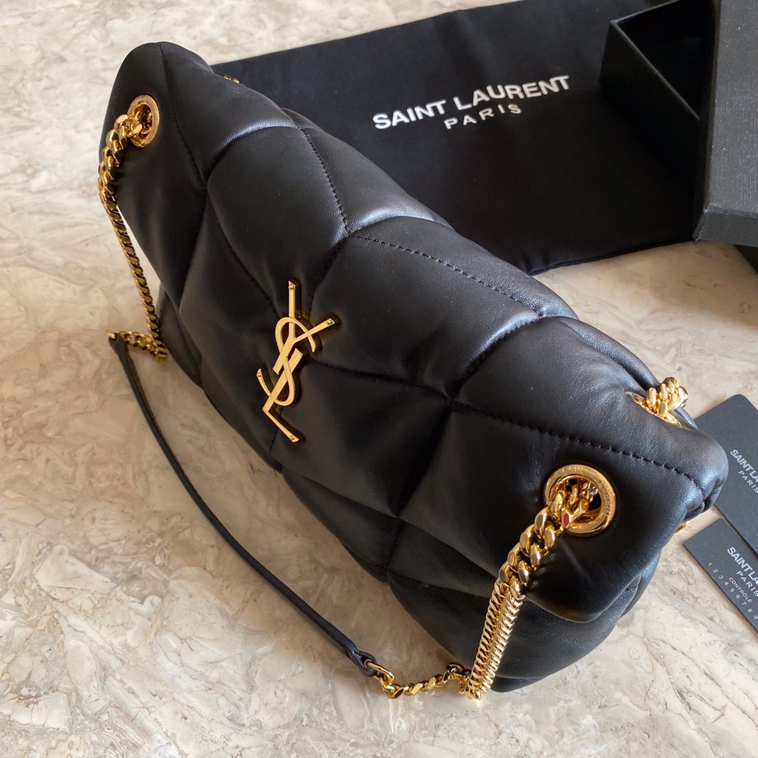 Saint Laurent Puffer Small In Nappa Leather - FashionPlug