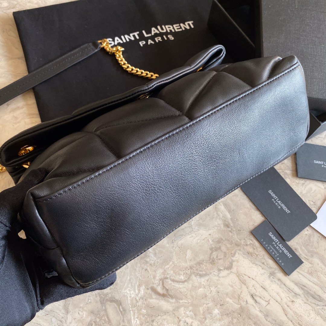 Saint Laurent Puffer Small In Nappa Leather - FashionPlug