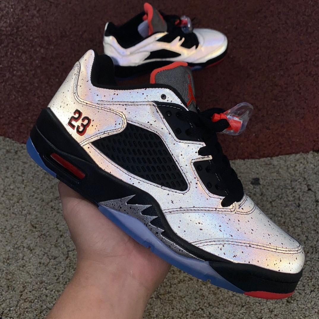 Air Jordan 5 x Neymar LOW GS Sneakers      846316-025 - FashionPlug