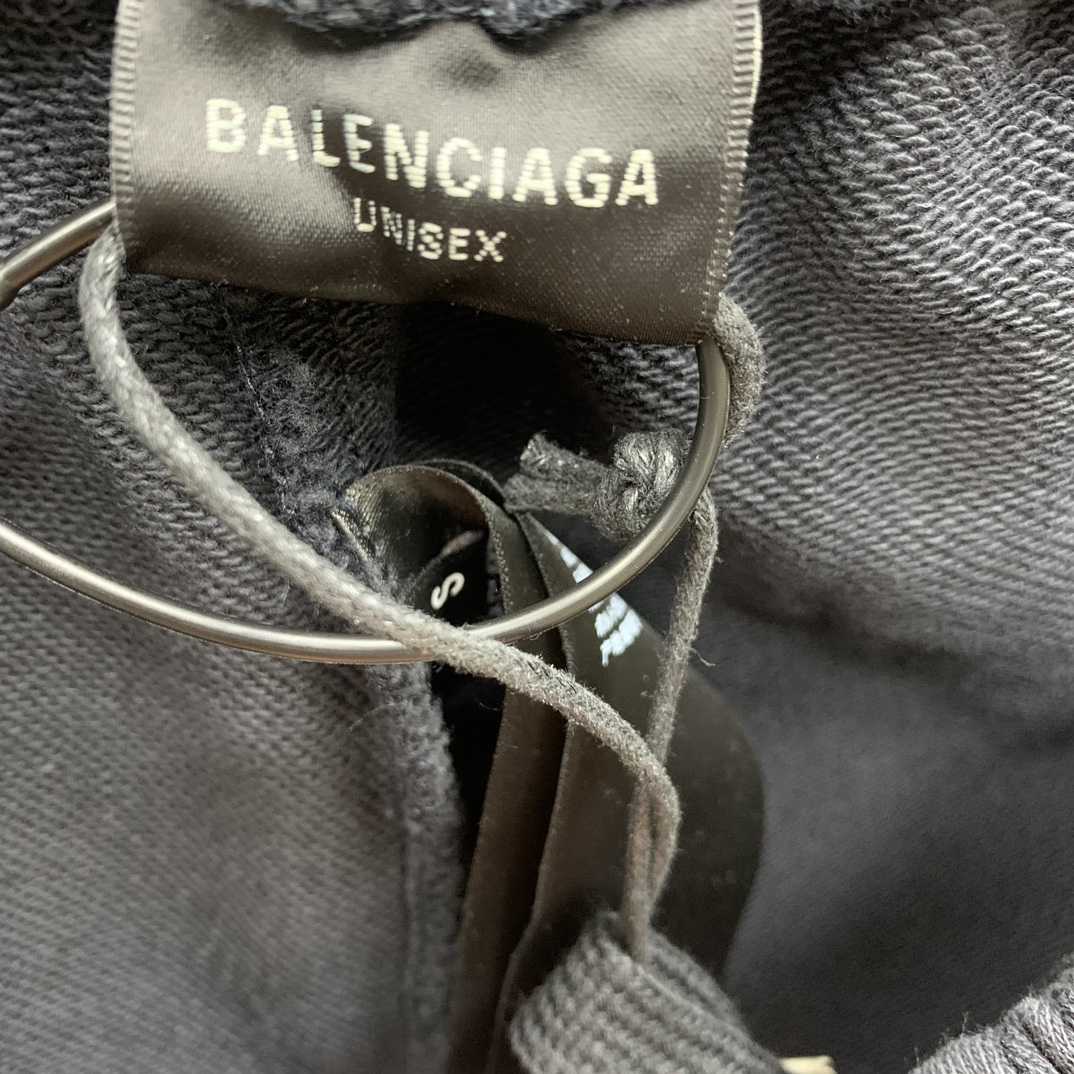 Balenciaga Top League Baggy Sweatpants In Black - FashionPlug