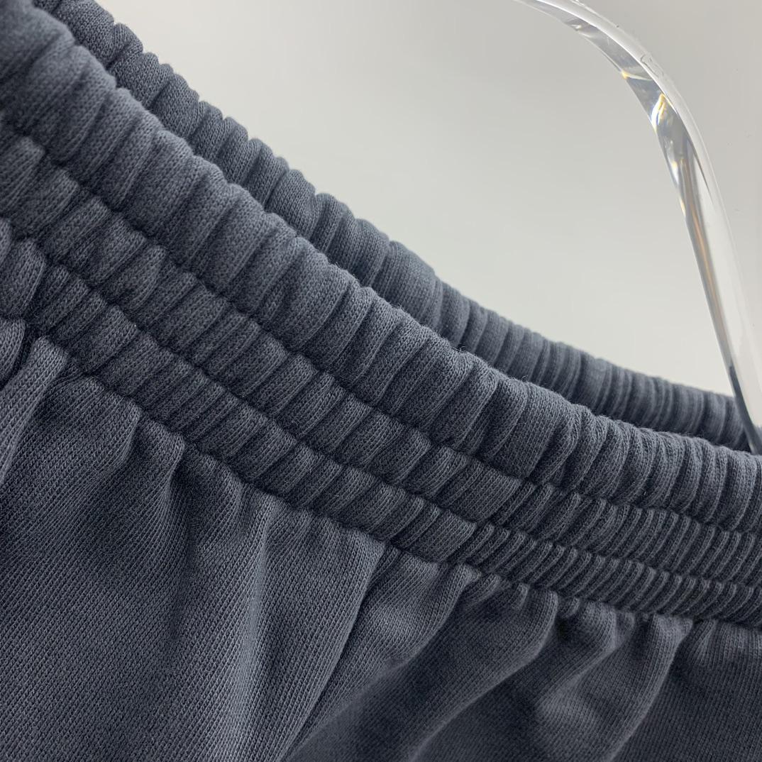 Balenciaga Top League Baggy Sweatpants In Black - FashionPlug