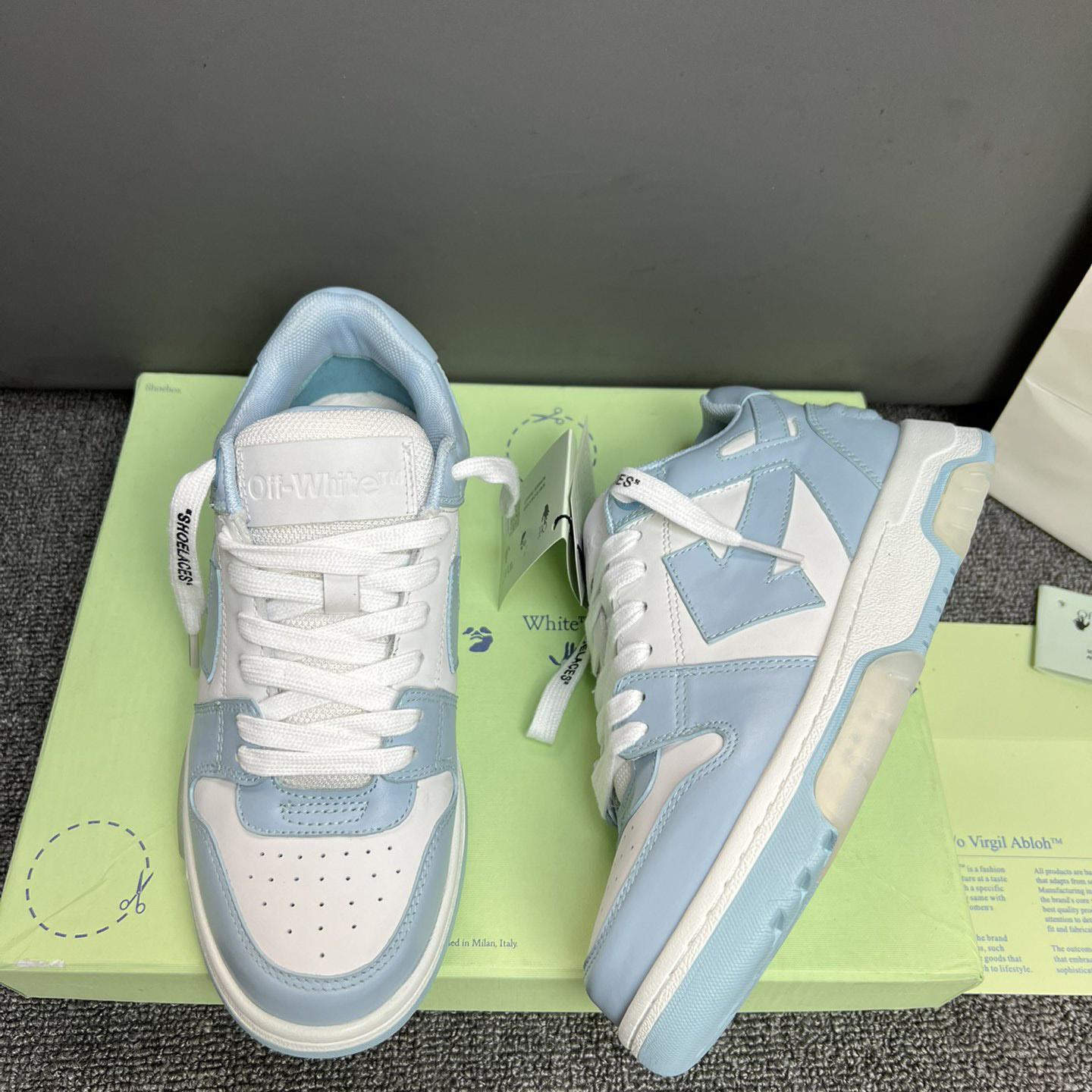 Off-White Out Of Office Lace-Up Sneakers - FashionPlug