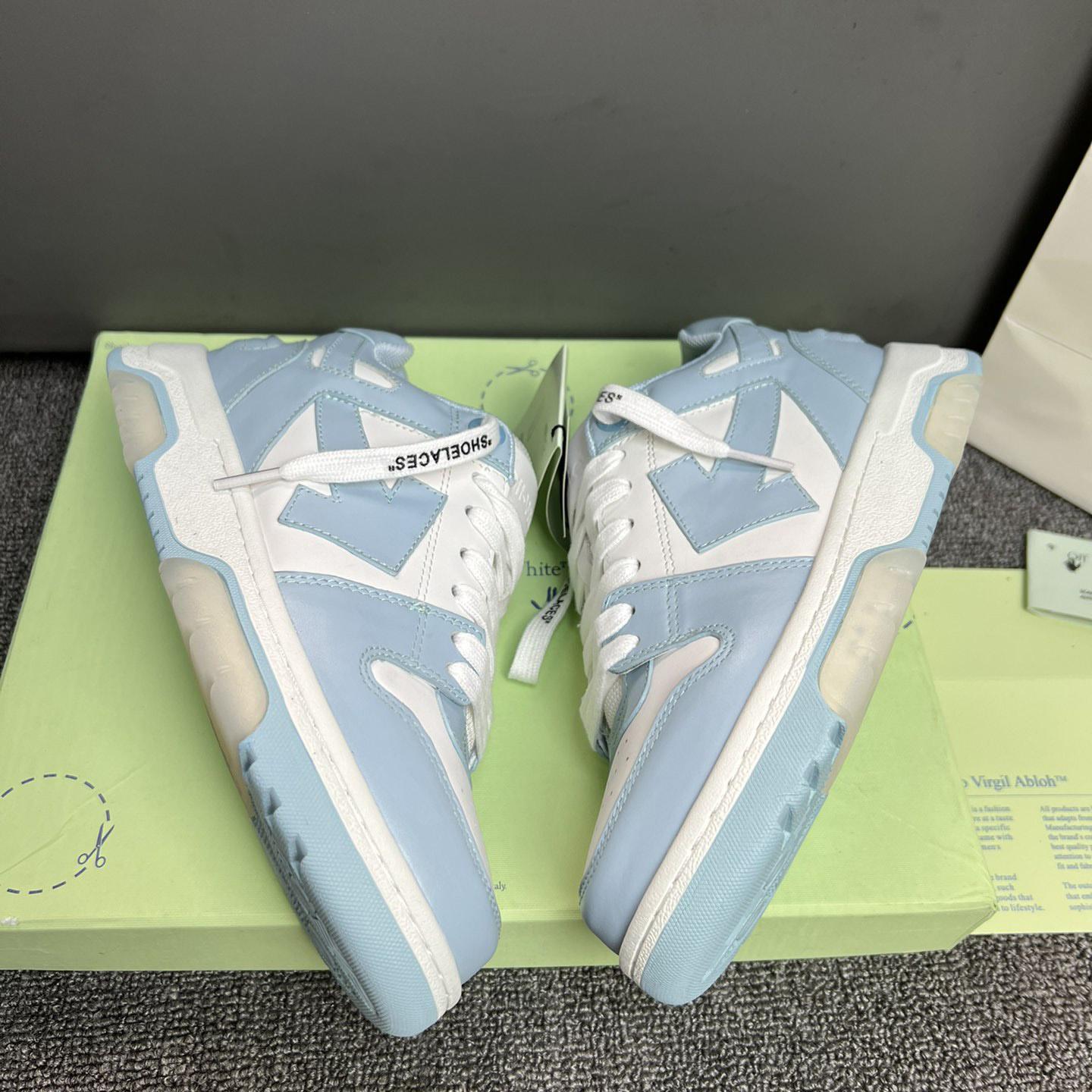Off-White Out Of Office Lace-Up Sneakers - FashionPlug