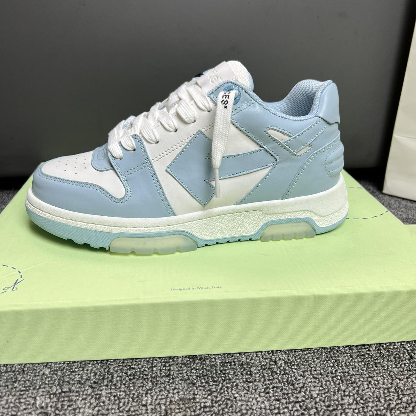 Off-White Out Of Office Lace-Up Sneakers - FashionPlug
