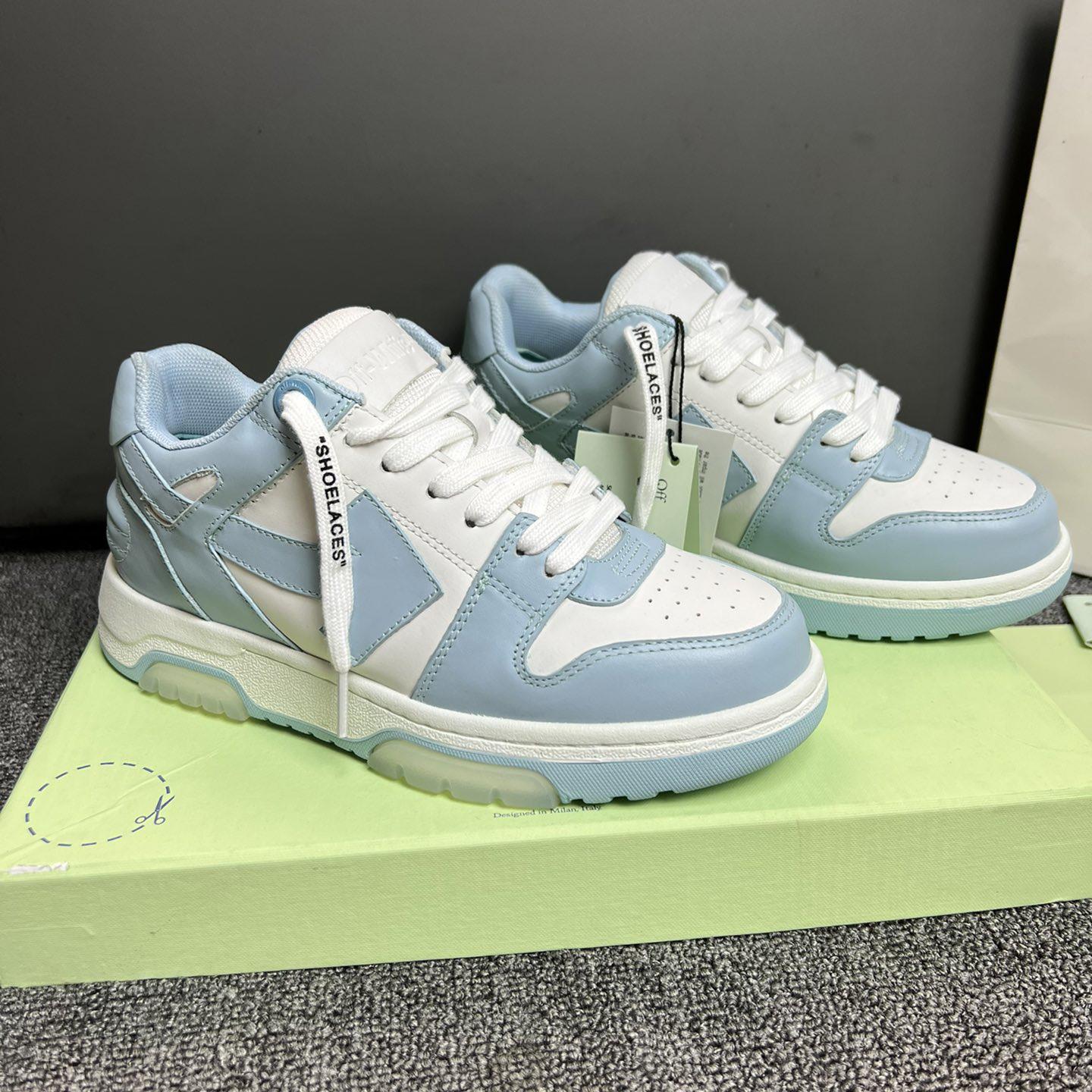 Off-White Out Of Office Lace-Up Sneakers - FashionPlug