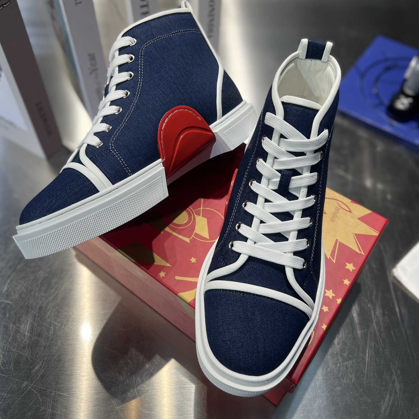 Christian Louboutin Adolon Sneakers - FashionPlug