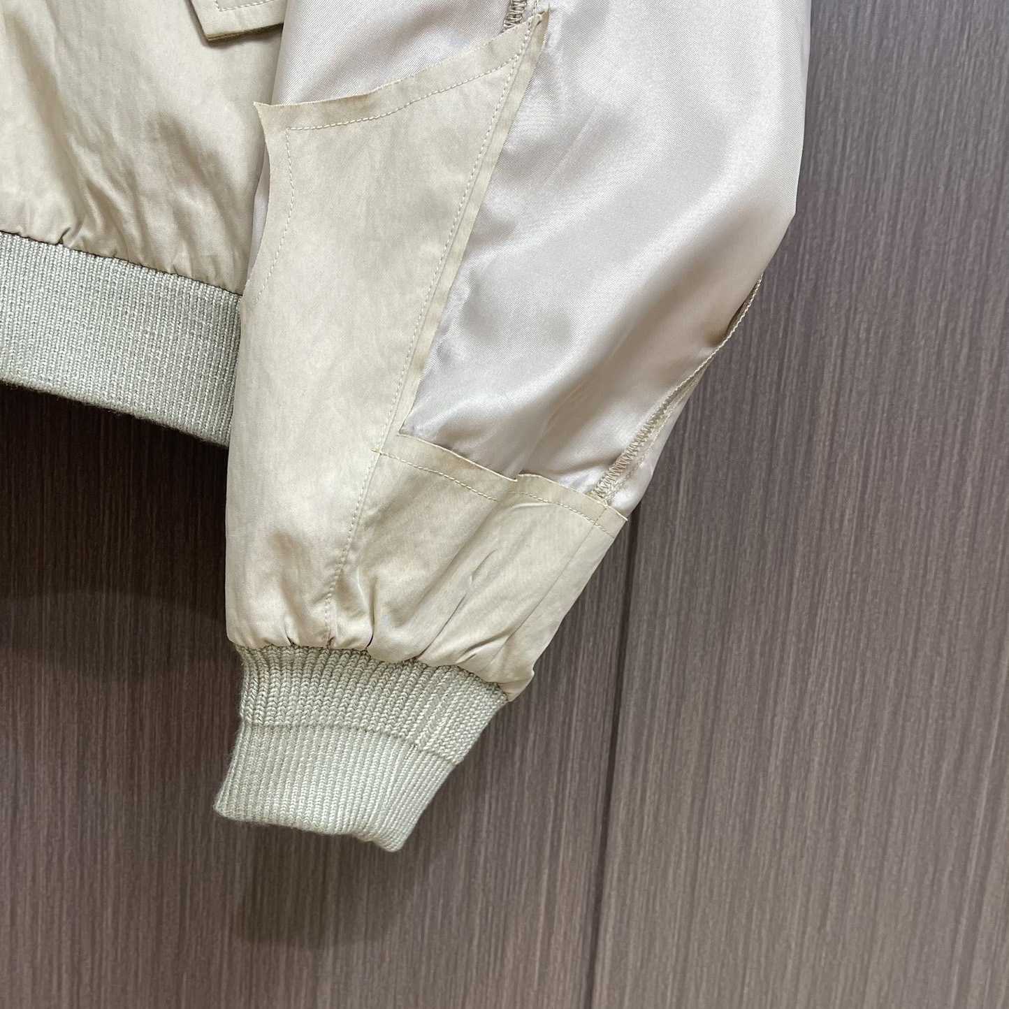 Maison Margiela Panelled Bomber Jacket - FashionPlug