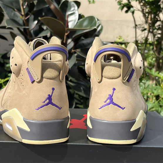 Air Jordan 6 Gore-Tex “Brown Kelp”  Sneaker               FD1643-300 - FashionPlug