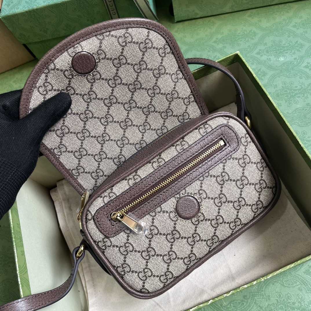 Gucci Ophidia GG Mini Shoulder Bag (19x 13x 5cm) - FashionPlug