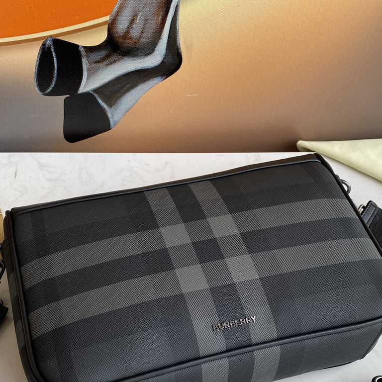 Burberry Leather Rambler Bag - FashionPlug