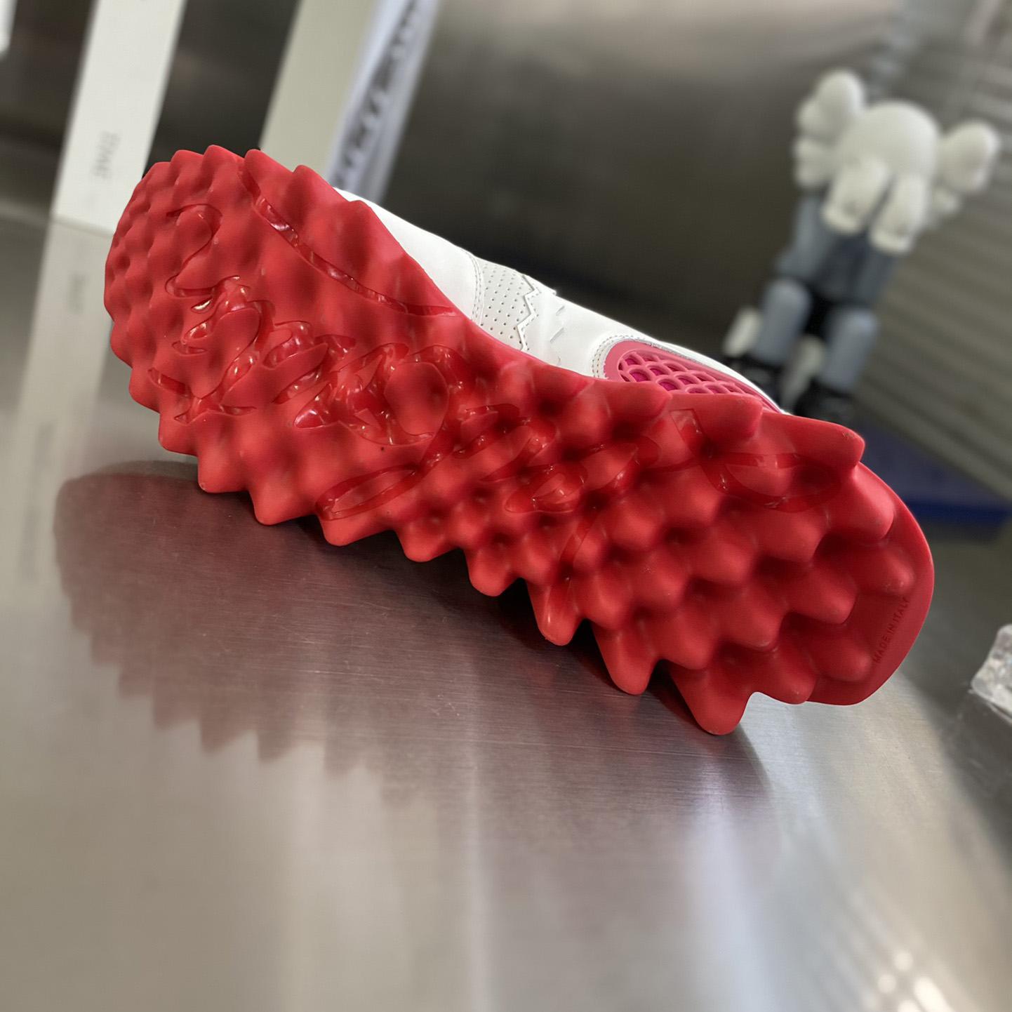 Christian Louboutin Loubishark Donna Leather Trainers - FashionPlug