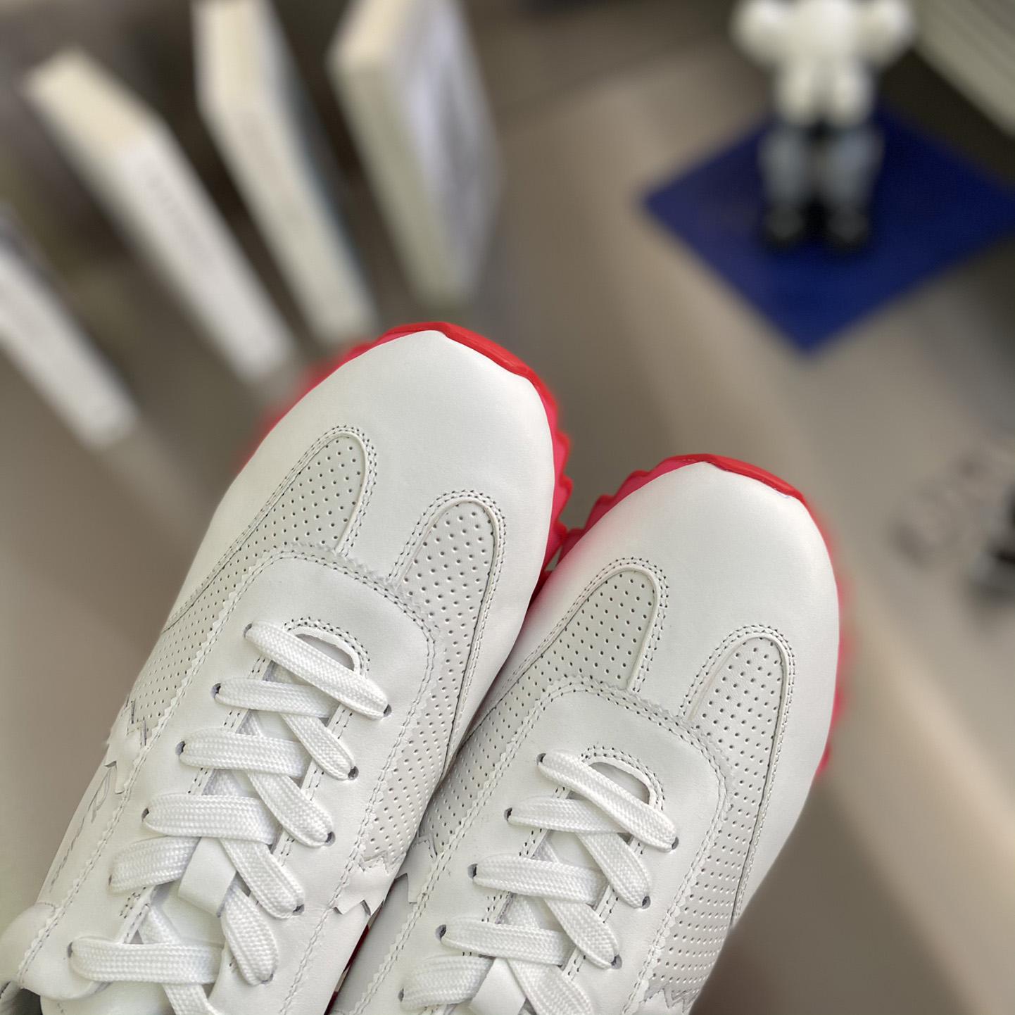 Christian Louboutin Loubishark Donna Leather Trainers - FashionPlug
