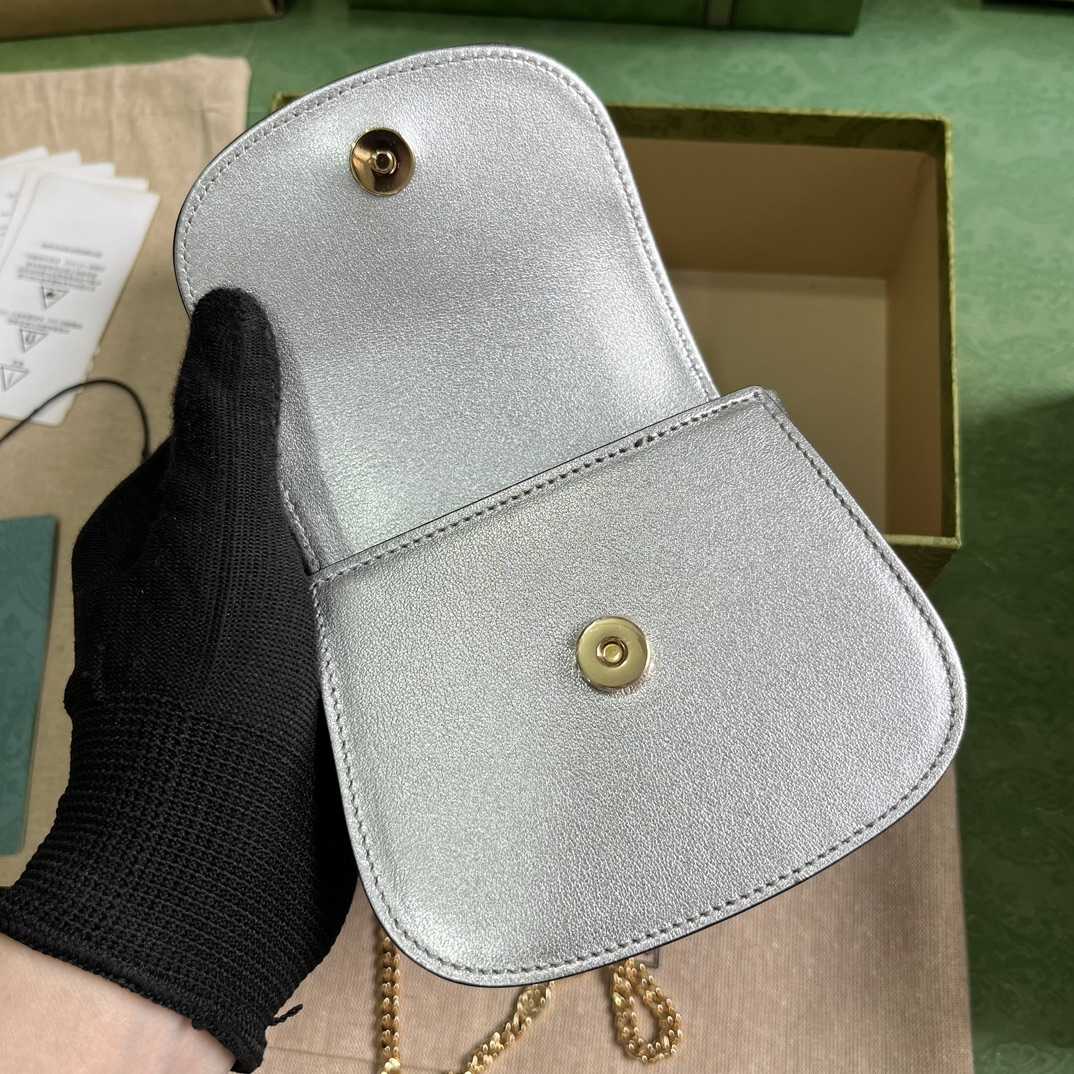 Gucci Bamboo 1947 Super Mini Bag (18.5x 12x 5.5cm) - FashionPlug