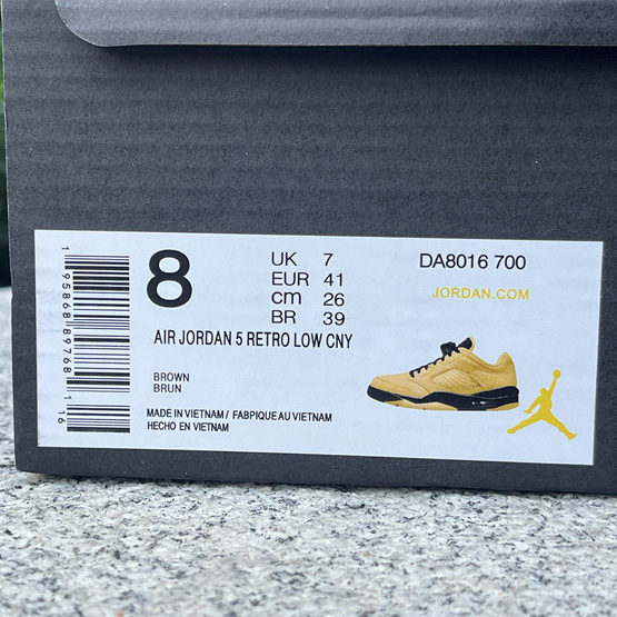 Air Jordan 5 Low “Chutney” Sneakers     DA8016-700 - FashionPlug