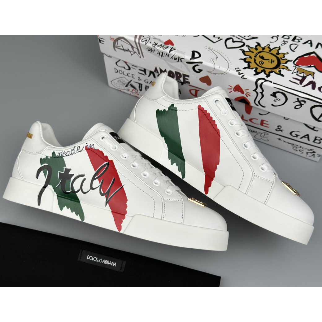 Dolce & Gabbana Portofino Sneakers - FashionPlug