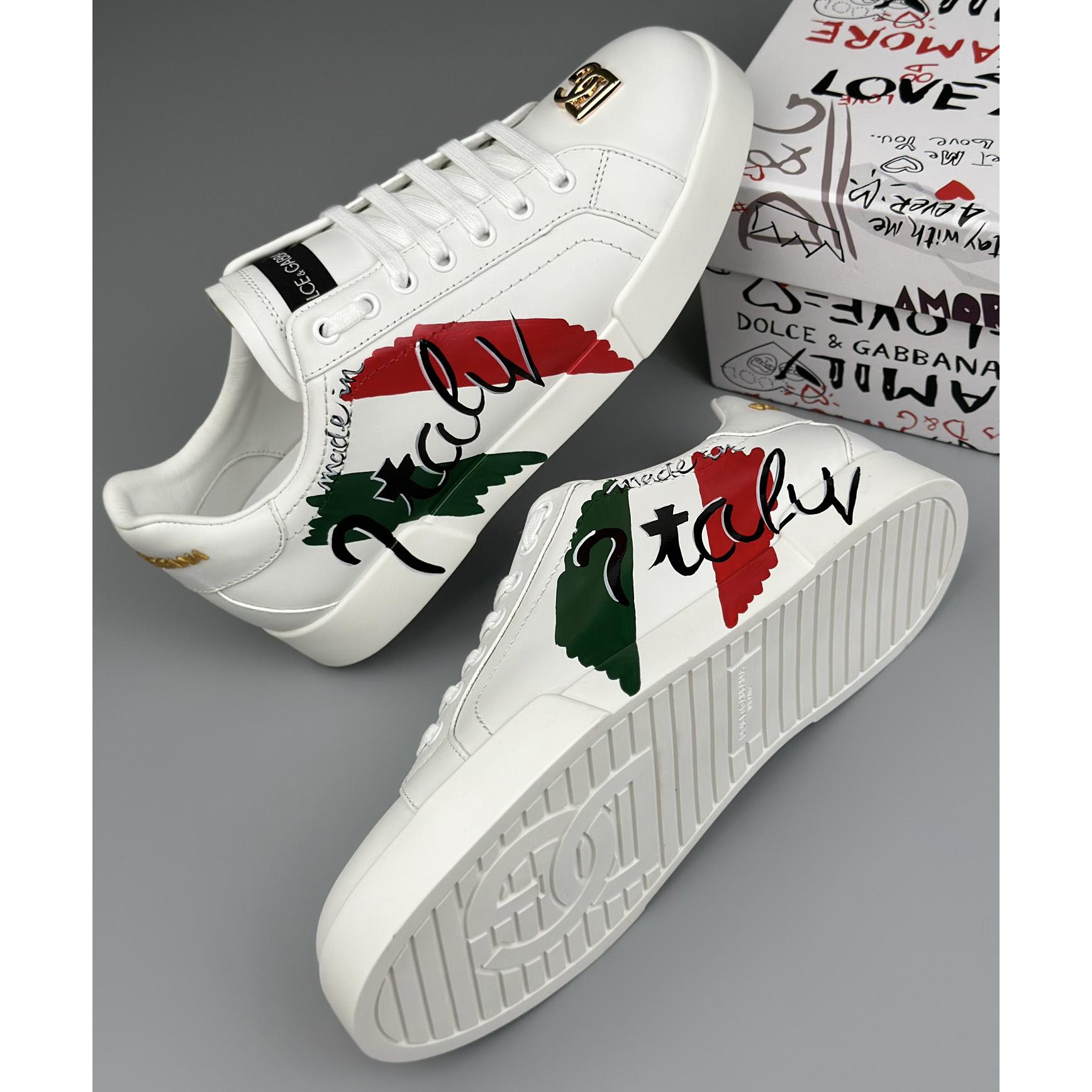 Dolce & Gabbana Portofino Sneakers - FashionPlug