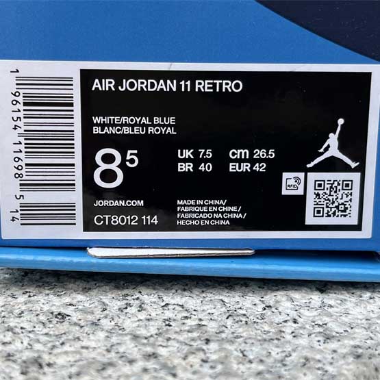 Air Jordan 11 Sneaker    CT8012-114 - FashionPlug