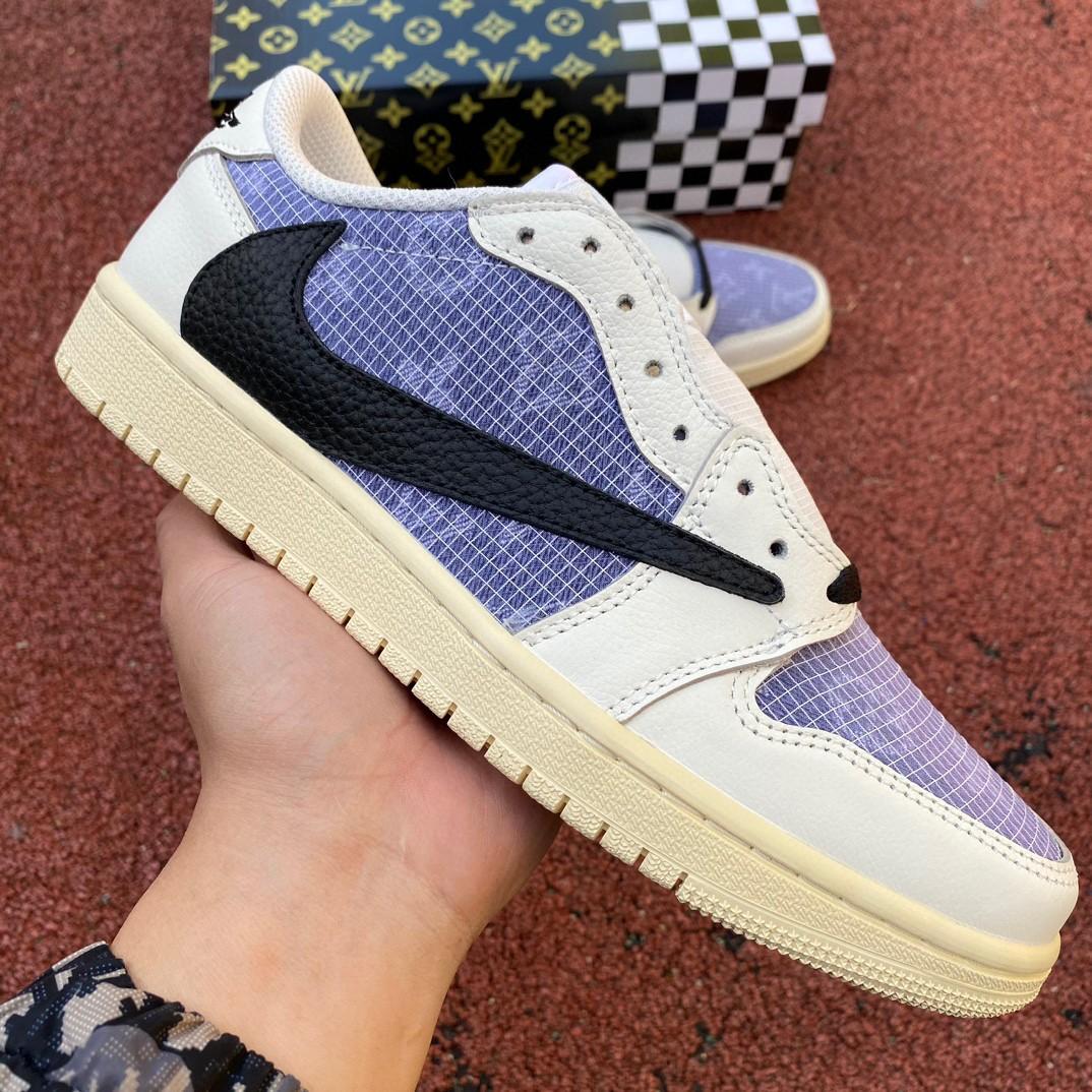 Tracis Scott x Air Jordan 1 Low Golf TS Sneaker     DZ8866-192 - FashionPlug