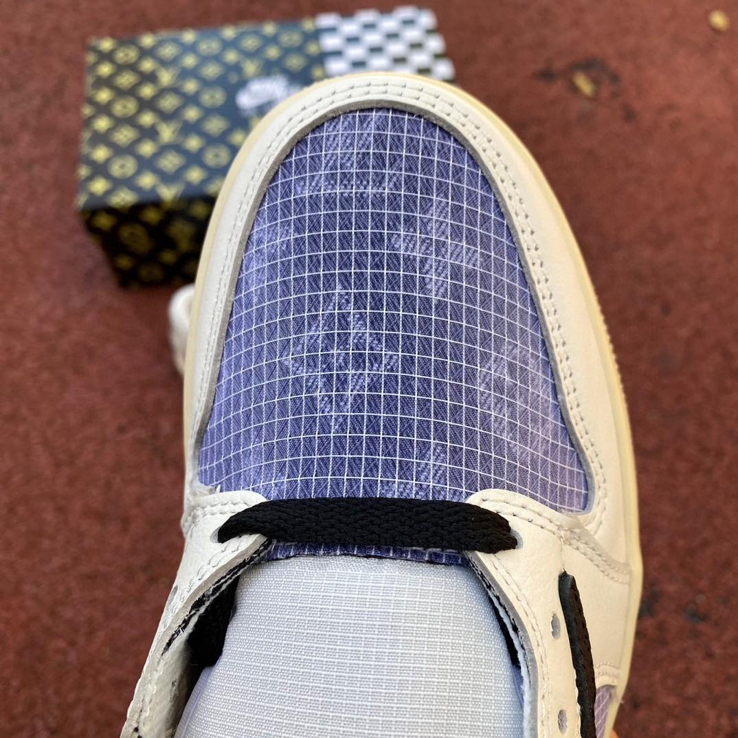 Tracis Scott x Air Jordan 1 Low Golf TS Sneaker     DZ8866-192 - FashionPlug