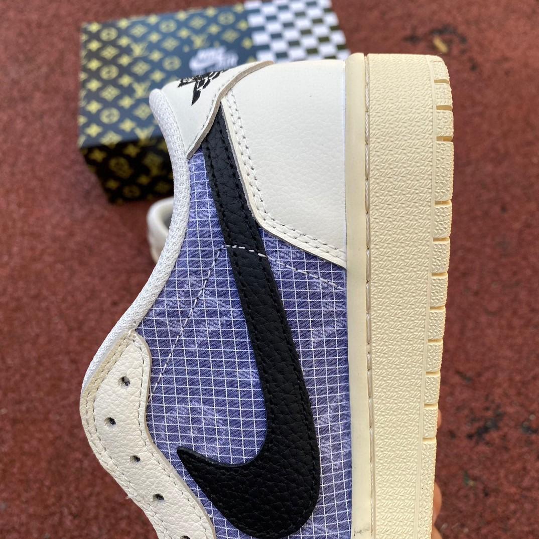 Tracis Scott x Air Jordan 1 Low Golf TS Sneaker     DZ8866-192 - FashionPlug