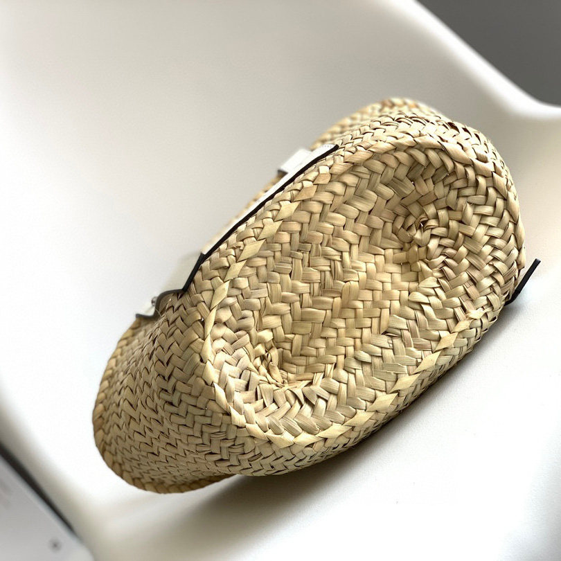 Loewe Leather Logo Basket - FashionPlug