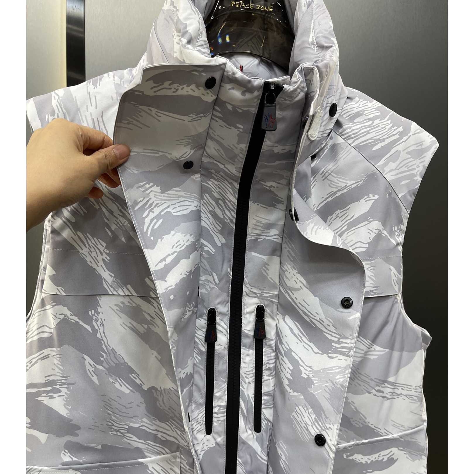 Moncler x HYKE Vanilis Padded Gilet - FashionPlug