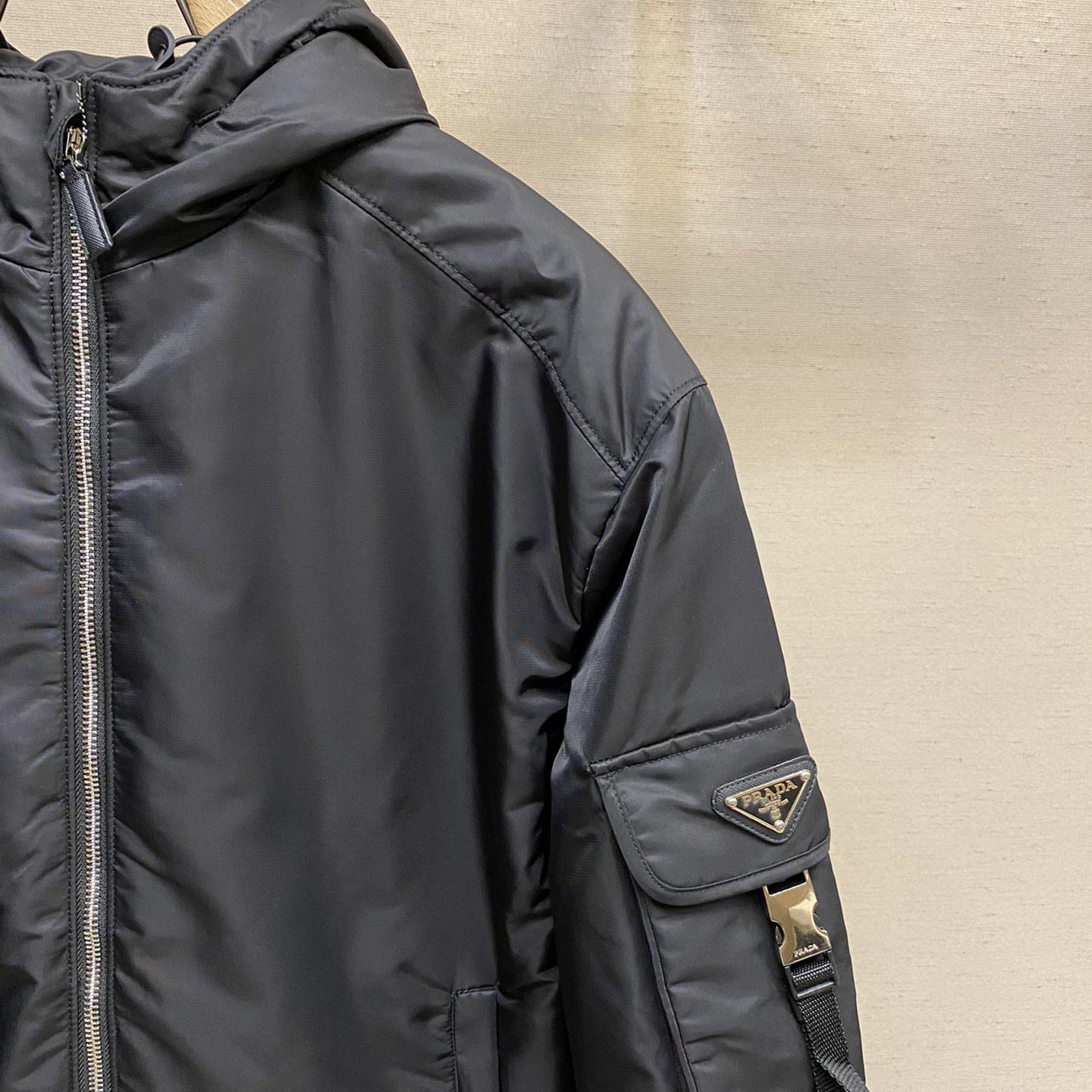 Prada Re-Nylon Blouson Jacket - FashionPlug