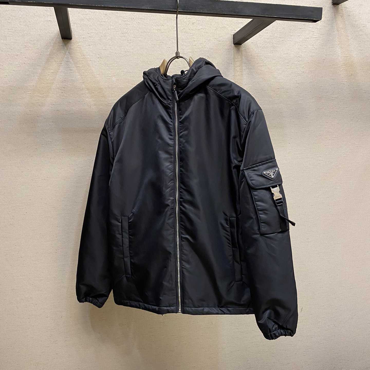 Prada Re-Nylon Blouson Jacket - FashionPlug
