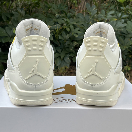 Air Jordan 4 WMNS “Sail” Sneakers      AQ9129-170 - FashionPlug