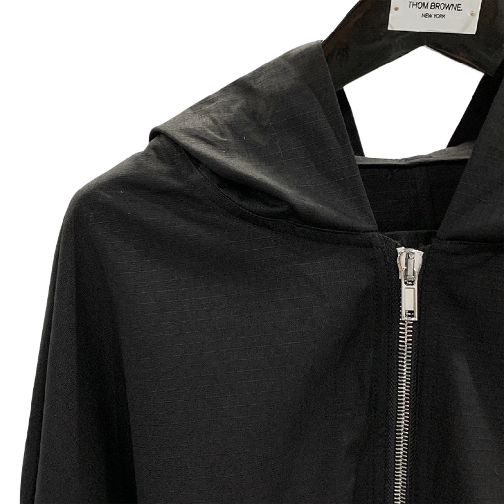 Rick Owens Extra-Long Sleeve Cotton Jacket  - FashionPlug