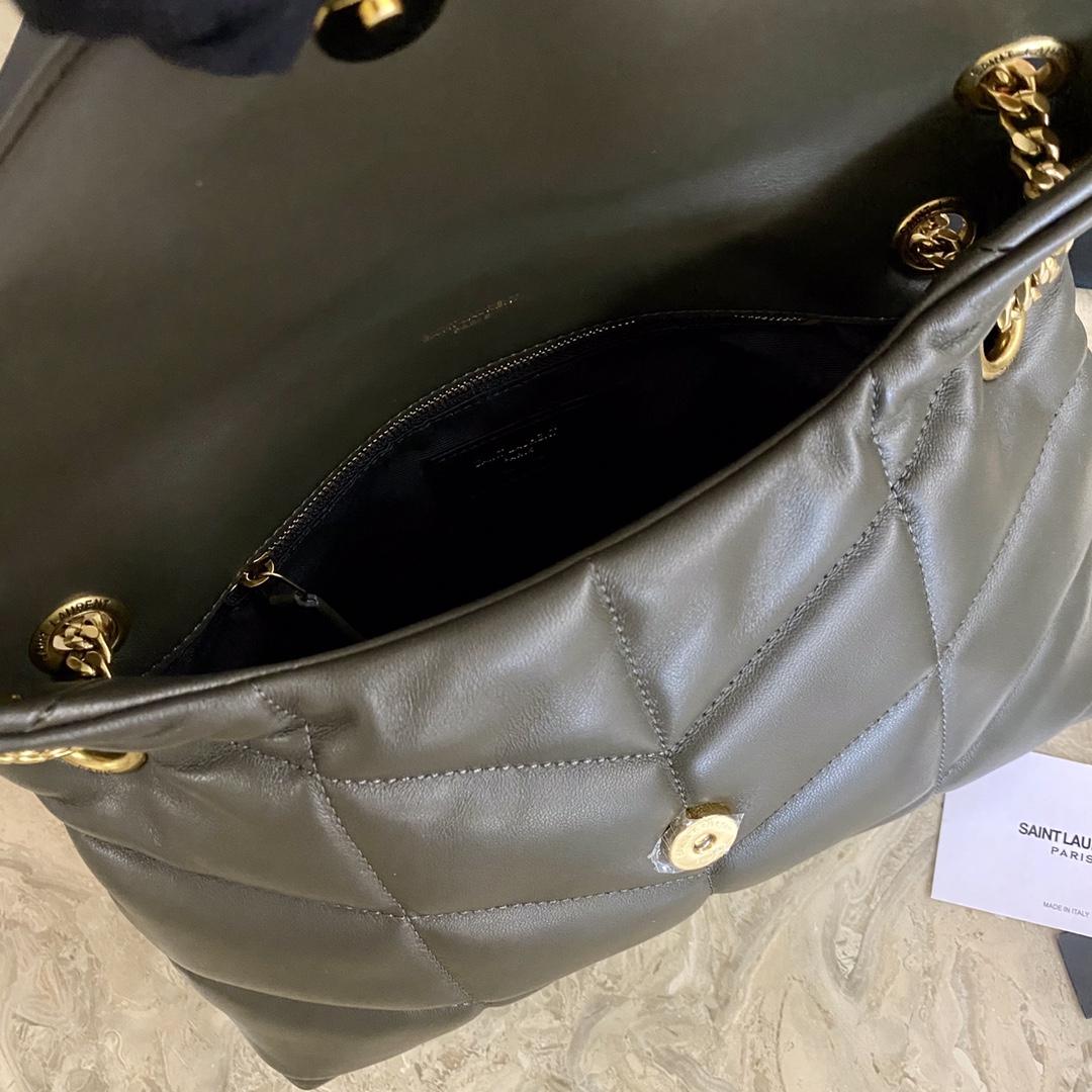 Saint Laurent Puffer Small In Nappa Leather (29x17x11cm) - FashionPlug