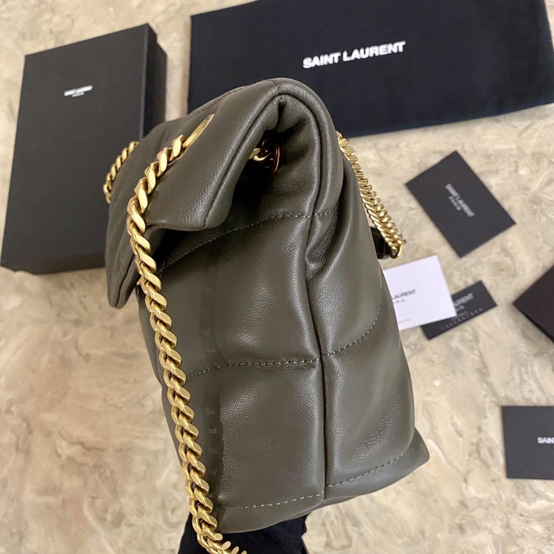 Saint Laurent Puffer Small In Nappa Leather (29x17x11cm) - FashionPlug