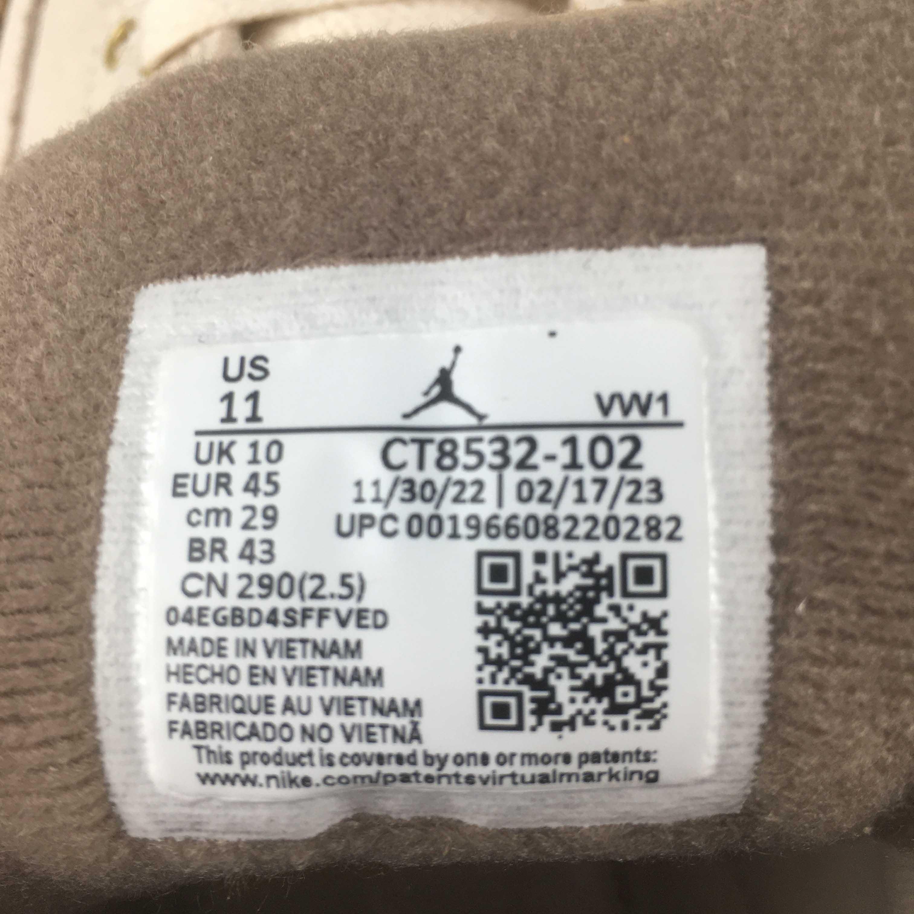 Air Jordan 3 “Palomino” Basketball Shoes       CT8532-102 - FashionPlug