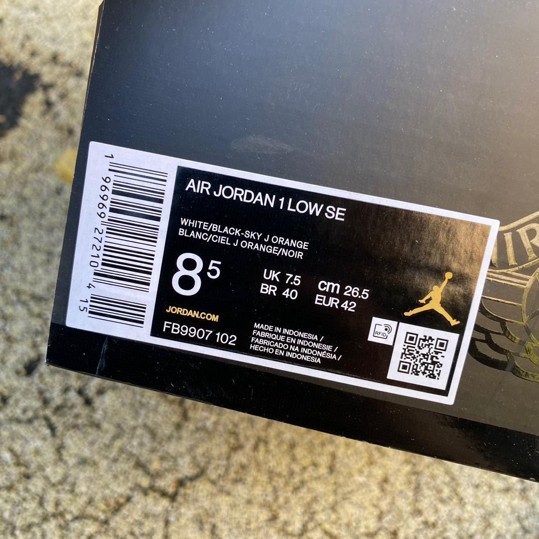 Air Jordan 1 Low AJ1 Sneaker     FB9907-102 - FashionPlug