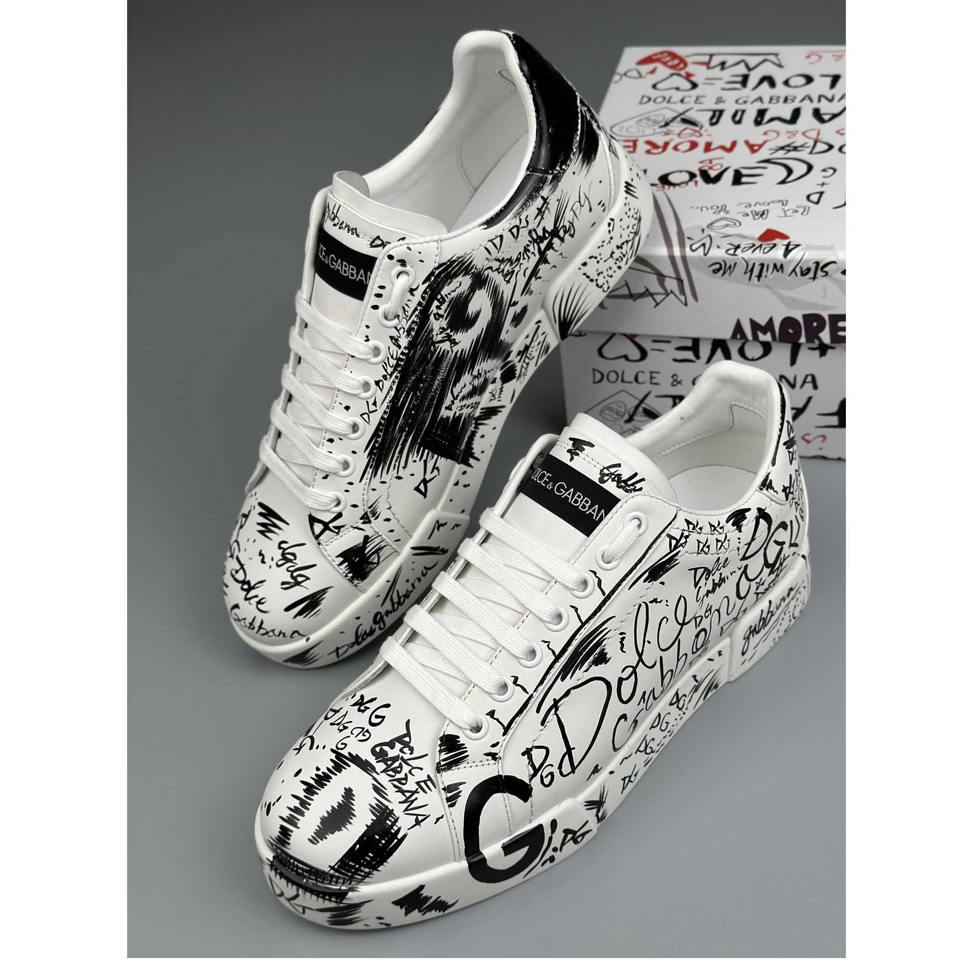 Dolce & Gabbana Portofino Sneakers - FashionPlug