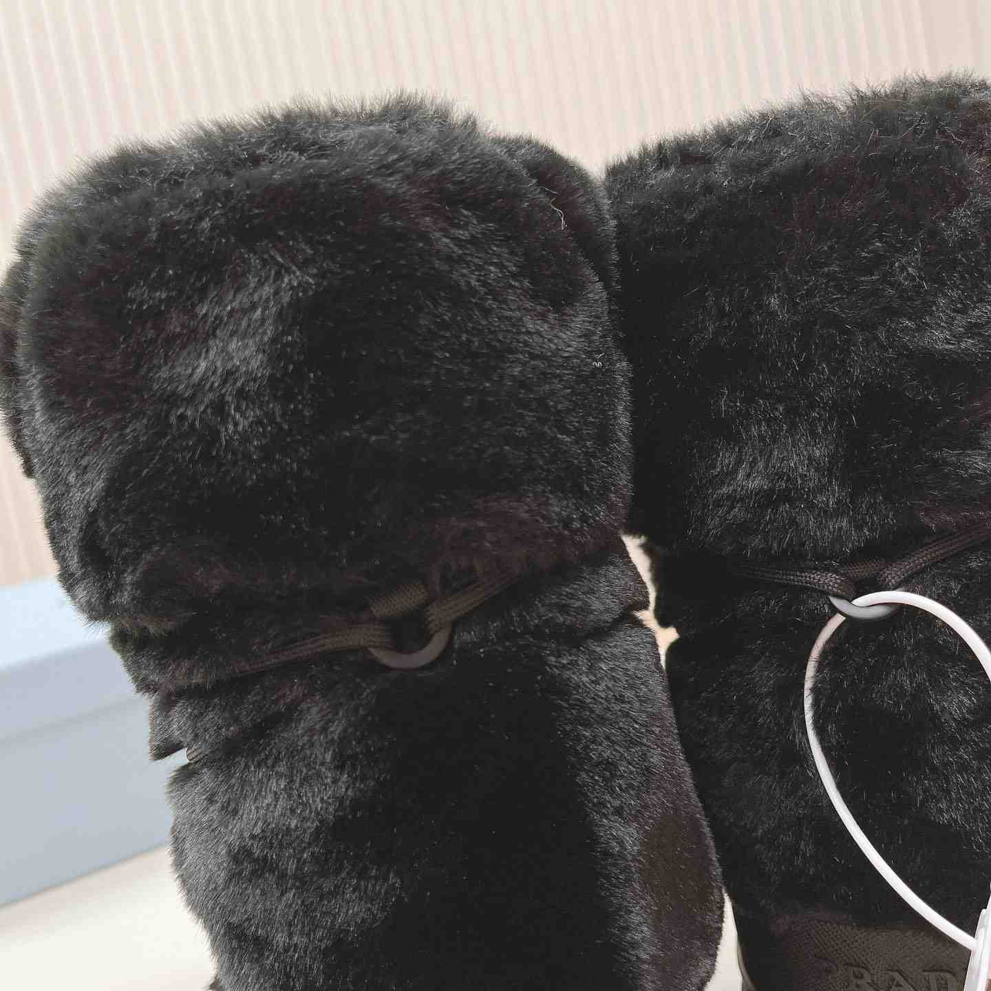 Prada Shearling Apres-ski Boots - FashionPlug