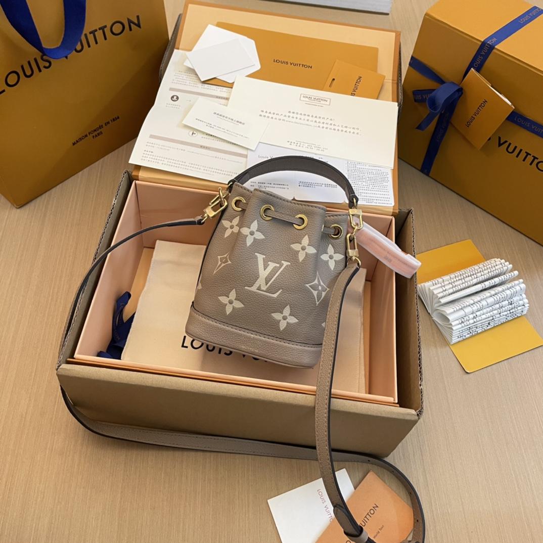 Louis Vuitton Nano Noé (13x16x10cm)   M46291 - FashionPlug