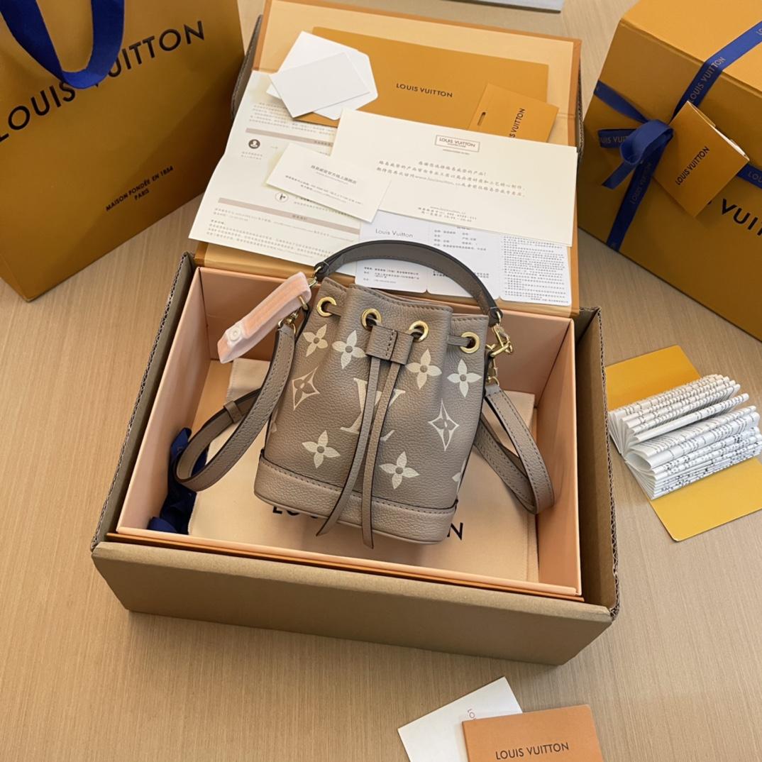 Louis Vuitton Nano Noé (13x16x10cm)   M46291 - FashionPlug
